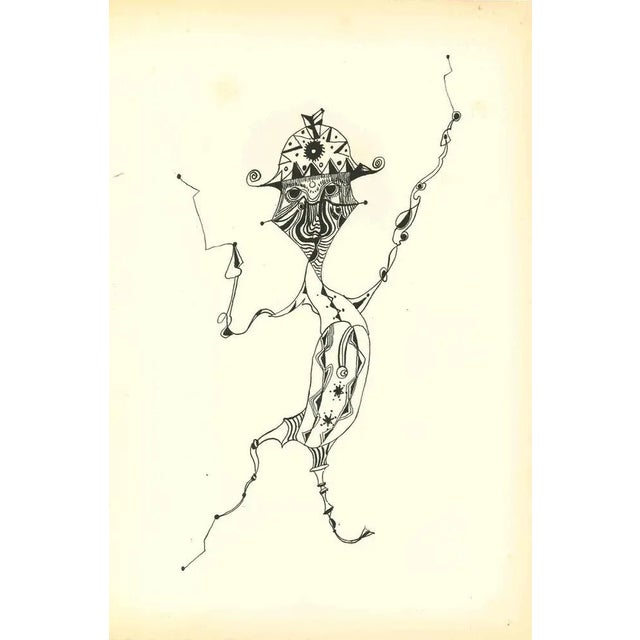 Composition Of Diodora is an original lithography realized by Bruno Capacci in 1950. The artwork is part of an edition in...