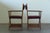 Vintage Brutalist Kurul Armchairs in Oak by Henning Kjærnulf, 1960s, Set of 2 For Sale - Image 10 of 18