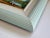 1970s 1970s Original Carolton Barron Florida Marsh Landscape Painting in Light Blue Frame For Sale - Image 5 of 9