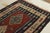 1950s Vintage Turkish Kilim Rug in Red With Beige-Brown and Midnight Border For Sale - Image 5 of 7