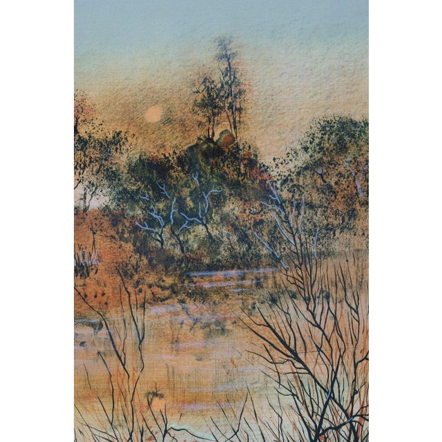 Antonio Rivera, Coucher de soleil, Lithograph For Sale - Image 5 of 9