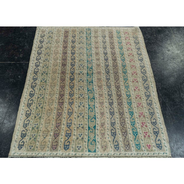 Turkish Vintage Rug 3'2" x 4' #20795 Explore a curated collection of hallway runners, wool rugs, and handmade masterpieces...