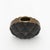 Modern Quilted Vase in Black Shagreen With Brass Details by Kifu Paris For Sale In Los Angeles - Image 6 of 7