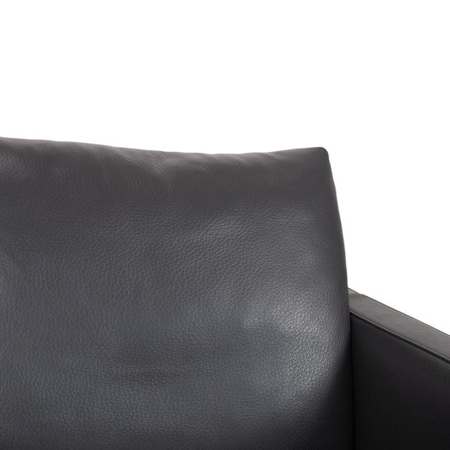 Modern Relevé Armchair in Black Leather from Natuzzi For Sale - Image 3 of 16
