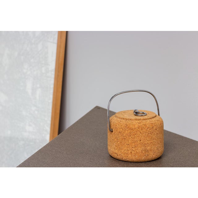 This iconic ice bucket by Signe Persson-Melin for Boda Nova Sweden captures the essence of Scandinavian modernism through...