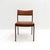 wonderful set of eight 1960s Danish dining chairs in palisander & leatherette seat and back covers.
