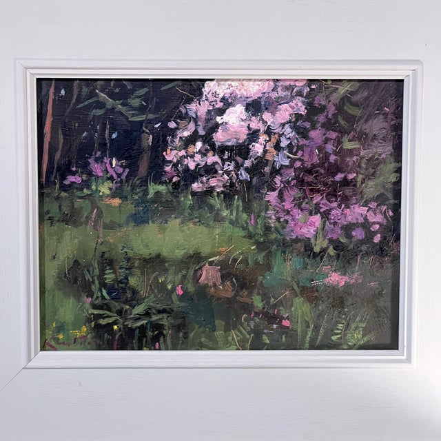 Karl Terry RSMA AROI, Secret Garden, Oil on Board, Framed For Sale - Image 4 of 6