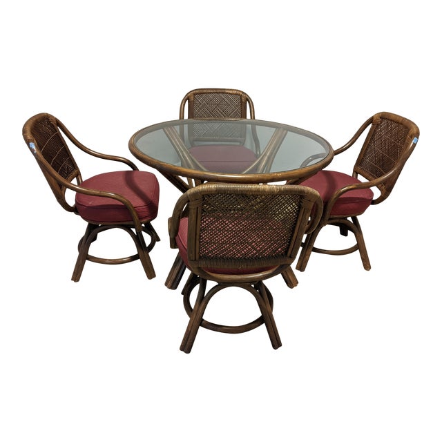 Brown Jordan Dining Set Chairish