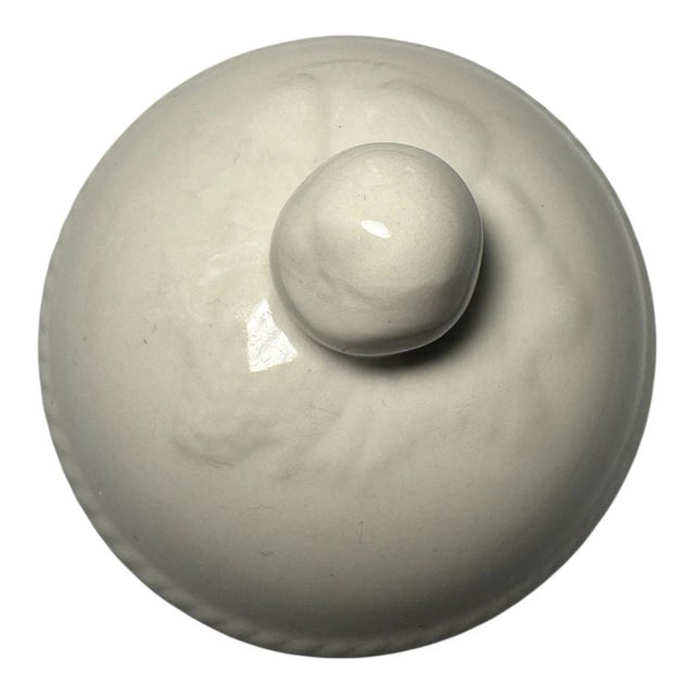 Mid 20th Century English Pottery Teapot Grey Glaze Embossed Grapes For Sale - Image 12 of 16