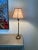 This bronze table lamp makes a great accent for a bedroom on a night stand or dresser, or in a corner of a living-room of...