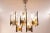 Mid-Century Modern Vintage Chrome & Brass Chandelier by Gaetano Sciolari For Sale - Image 3 of 13