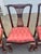Vintage Mahogany Set of 4 English Chippendale Style Dining Chairs Ball and Claw Feet For Sale - Image 4 of 17