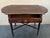 Late 19th Century Italian Classic Walnut Marquetry Desk Writing Table With Two Leafs For Sale - Image 10 of 12