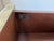 Brown Vintage Jimeco LTD Lacquered Goatskin and Mahogany Five-Drawer Commode/Sold For Sale - Image 8 of 12