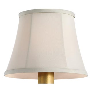 Visual Comfort Signature 6" Champagne Silk Bell Empire Shade For Sale