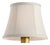 Visual Comfort Signature 6" Champagne Silk Bell Empire Shade For Sale
