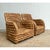 Vintage Twisted Rush Lounge Chairs After Ralph Lauren For Sale In West Palm - Image 6 of 12