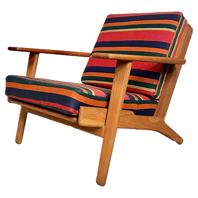 GE-290 Plank Chair by Hans J. Wegner for Getama For Sale