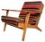 GE-290 Plank Chair by Hans J. Wegner for Getama For Sale