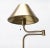 Vintage German Brass Hollywood Regency Style Lesan Floor Lamp by Florian Schulz, 1970s For Sale - Image 16 of 18