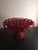 Metal 1960s Hand Made Microbeads Red Decorative Basket For Sale - Image 7 of 8