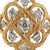 Brand: Buccellati Gender: Ladies Metal Type: 18K Yellow & White Gold Length: 1.00 inches Width: 22.45 mm Weight: 13.21...