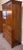 English Antique Solid Mahogany English Linen Cabinet Over Chest of Drawers c.1910 For Sale - Image 3 of 9