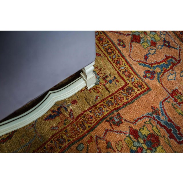Authentic Early 20th Century Persian Sultanabad Rug For Sale - Image 4 of 4