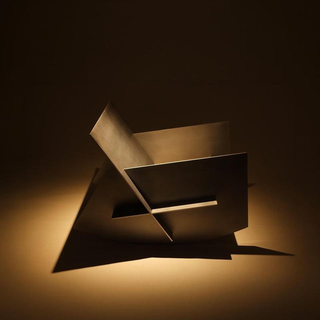 Oscillation aluminium rocking chair by bureau of entropy. Limited edition of 8 pieces + 4 artist's proof. Dimensions: w...