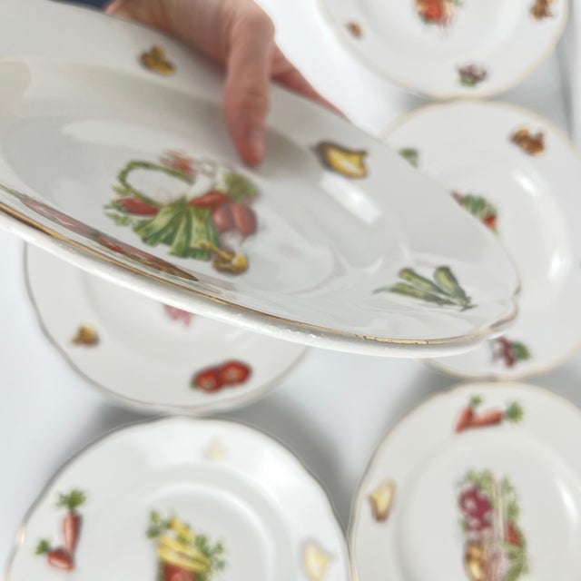 Le Potager Service for 6 from KG Lunéville, 1950s-1970s, Set of 18 For Sale - Image 13 of 18