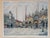We are selling this nice 20th Century decorative print of Venice. This print appears to be a colored etching or aquatint...