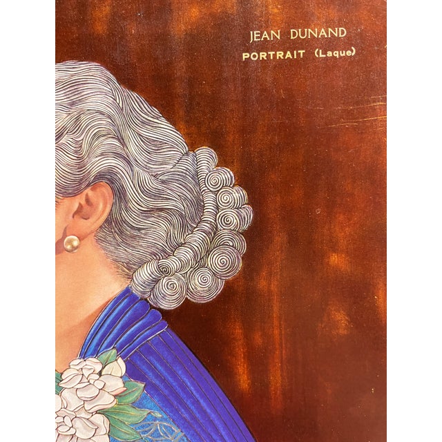 Jean Dunand 1934 Jean Dunand Portrait Print For Sale - Image 4 of 11