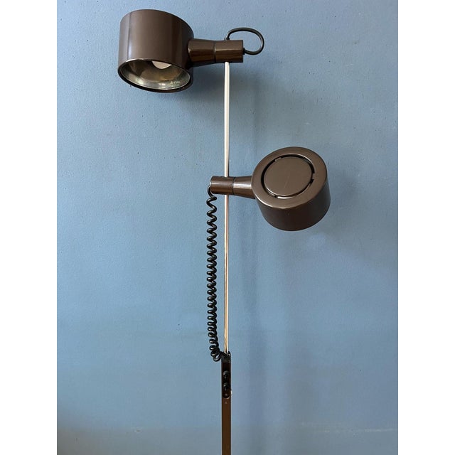 Plastic Vintage Conelight Floor Lamp by Ronald Homes For Sale - Image 7 of 11