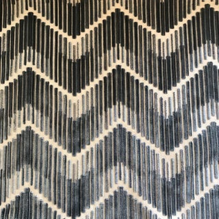 Kravet Couture Luxury High & Low Velvet Fabric, 6 Yards For Sale