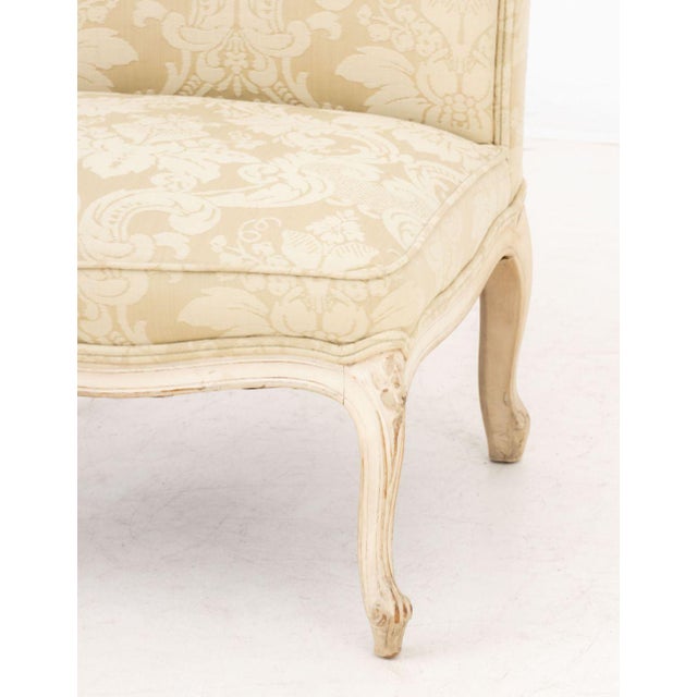 Louis XV Style Silk Upholstered Child's Chair For Sale - Image 4 of 7