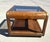 Vintage Waterfall Edge Side Table. Oak with smoked glass and brass trim around the glass. Great tables for most decor's,...