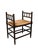 Stunning and rare Jacobean style bobbin stool. Striking Dutch design from the 1900s. Solid hand-crafted stained beech...