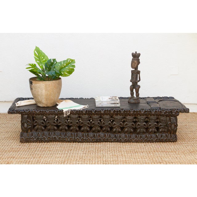 A stunning piece of African history, this antique Bamileke bed was originally used in royal ceremonies to signify the...