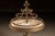 Antique Multi-Tier Brass Candelabrum Table on Ornate Stand For Sale - Image 4 of 12