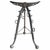 Early 20th Century Folk Art Tractor Seat and Horse Hames Stool For Sale - Image 5 of 14