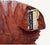 Chinese Vintage Chinese Carved Wood Liu Hai Daoist Immortal Rooster Sculpture 11" For Sale - Image 3 of 7