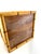 Vintage Mid Century Bamboo Herringbone Pattern Wood Box For Sale - Image 10 of 10