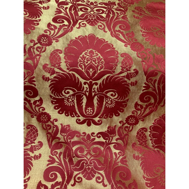 Mid 20th Century Silk Tapestry Fabric From 1950 For Sale - Image 5 of 12