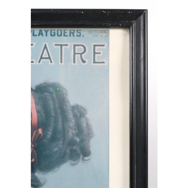 Wood Framed 1910s the Theatre Magazine Pauline Frederick Cover For Sale - Image 7 of 11