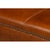 Animal Skin Square Brown Leather Cocktail Ottoman For Sale - Image 7 of 12