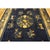 Late 19th Century Blue Chinese Antique 1880s Rectangle Room Size Wool Knotted Peking Rug For Sale - Image 5 of 11