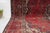 1970s Vintage Persian Handmade Wool 9x13 Red Area Rug For Sale - Image 4 of 11