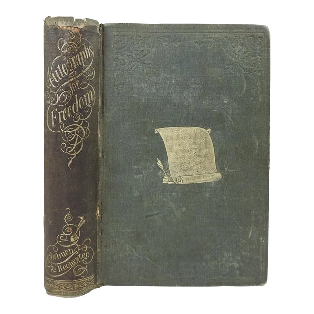 1854 Autographs for Freedom Abolitionist Book For Sale