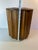 Brown 1970s Mid-Century Modern Oak Ice Bucket With Lid — Fluted Slat Barware For Sale - Image 8 of 8