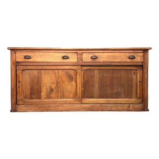 Shop Cabinet in Poplar and Fir, 1900s For Sale